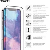 Toti Premium PREMIUM TEMPERED screen protector glass 3D full cover for Apple iPhone 17/16 Pro