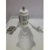 Toti T-CC22 Dual USB Car Charger with lightning cable 2.1A (Baltas)