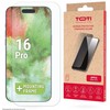 Toti TEMPERED glass 2D screen protector full cover for iPhone 16 Pro Transparent