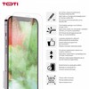 Toti TEMPERED glass 2D screen protector full cover for iPhone 15/15 Pro Transparent