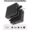 ZAGG 4-port adapteris su USB-C laidu