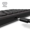 ZAGG Pro Klaviatūra 17" pilno dydžio – tamsiai pilka – „Nordic“ (belaidis įkrovimas ant kilimėlio)