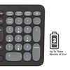 ZAGG Pro Klaviatūra Mid Size-Charcoal-Nordic (wireless charging on mat)