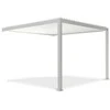 Stoginė Pergola PREMIUM WALL 3x3 baltos spalvos (montuojama prie sienos)
