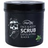 Hairotic Men Hairotic Juodas & Mint Scrub Šveitiklis veidui ir kūnui, 500ml