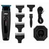 Ipro Probarbers iPRO Hair Clipper Belaidė plaukų ir barzdos kirpimo mašinėlė S1096, Juoda