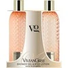 Newcos VIVIAN GRAY rinkinys Gemstone Neroli &amp; Amber: dušo želė ir kūno losjonas, 2 x 300 ml