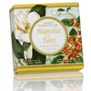 SAF FIORENTINO apvalus muilas rankų darbo su įspaudu Magnolija, 100 g