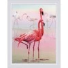 RIOLIS: Siuvinėjimo rinkinys su ant medžiagos atspaustu piešiniu „Flamingai“ 0012 PT (30x40 cm)