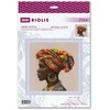 Riolis Kryželiu siuvinėjimo rinkinys "Nuostabios moterys. Afrika" 30x30 SR2164