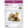 Riolis Kryželiu siuvinėjimo rinkinys Raudonosios pandos jaunikliai 40x30 SR2257