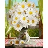 Tapyba pagal skaičius Daisy puokštė 40x50 cm