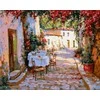 Tapyba pagal skaičius Kaimiškas kiemas 40x50 cm