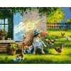 Tapyba pagal skaičius Kaimo draugai 40x50 cm
