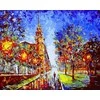 TPS Tapyba pagal skaičius Pėsčiųjų gatvė 40x50 cm
