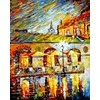 TPS Tapyba pagal skaičius Spalvingas lietus 40x50 cm
