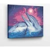 Tapyba pagal skaičius Delfinai 40x50 cm
