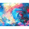 Tapyba pagal skaičius Spalvota mergina 40x50 cm