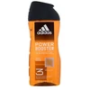 Adidas Power Booster Cleanses Dušo želė kūnui, veidui ir plaukams, visiems odos tipams, 250 ml