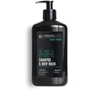 Arganicare Men Cleansing Hydrating & Revitalising Fresh Kūno prausiklis Body & Hair, 400 ml