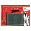 Atelier Kit Set L'Oreal Paris: Bambi Eye Lash Defining Blakstienų tušas Extra Juodas 8.9 ml + Paradise Kajal Eye Pieštukas 1.2 g + Textile Makeup Bag Juodas