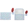 Bags Unlimited, Vienna Mėlyna & Rožinė Mirror Toiletry Bags