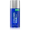 Benetton Colors de Benetton Mėlyna Anti-Perspirant Aromatic Dezodorantas Purškiklis For Men, 150 ml