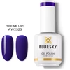 Bluesky, Bluesky, Glossy Shine Finish, Semi-Permanent Nagų lakas, Speak Up!, 15 ml