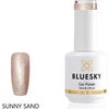 Bluesky, Bluesky, Shimmer Glitter, Semi-Permanent Nagų lakas, Sunny Sand, 15 ml