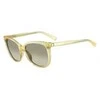 Calvin Klein, Calvin Klein, Sunglasses, 4185S/55, Pale Geltona, For Women
