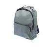 Calvin Klein, School, Polyurethane, Textile Backpack, Gray, Travel, Unisex