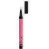 Christian Dior, Diorshow On Stage, Atsparus vandeniui, Ultra-Flexible Felt Tip, Intense Color, Liquid Akių apvadas, 851, Matte Rožinė, 0.55 ml
