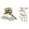Clementoni, Mokslas - Žaidimas, Archeofun Triceratops šviečia tamsoje, Dėlionė, 61723, Unisex, 7+ metai