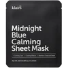 Klairs Midnight Mėlyna Calming Sheet Mask raminanti lakštinė veido kaukė, 25 ml