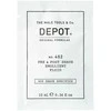 „Depot 400 Shave Specifications No. 402“ raminamasis skystis prieš ir po skutimosi su eteriniais aliejais, 10 ml