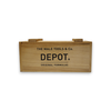Depot Expo Empty Wooden Box šviesiai rudas 36 x 25 x 20 cm