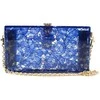 Dolce&amp;Gabbana Dolce &amp; Gabbana Dolce &amp; Gabbana, Flowers Foldable Box, Textile Bag, Clutch, Mėlyna, For Women For Women