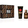 Dsquared2 Wood Rinkinys vyrams (kvepalai EDT, 100 ml + dušo želė, 150 ml)