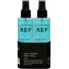 Ref Stockholm Duo Ocean Set REF: The Ocean Saltwater Plaukų lakas Soft &amp; Silky Finish No.303, 100 ml + The Ocean Saltwater Plaukų lakas Soft &amp; Silky Finish No.303, 175 ml