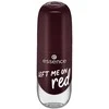Essence Gel Nail Nagų lakas 72 Left Me On Raudona, 8 ml