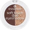 „Essence Soft Touch Duo“ akių šešėlių kompaktiškas rinkinys, 04 „Mocha Muse“ 1,8 g