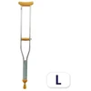 Geomed, Geomed, Adult, Crutches, Aliuminio, Sidabrinis, 155 cm