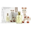 Sophie La Girafe Sophie La Girafe Eau de Soin rinkinys vaikams (parfumuota kūno dulksna Eau De Soin, 100 ml + pliušinis žaisliukas)