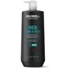 „Goldwell Dualsenses“ vyrams skirtas plaukų ir kūno šampūnas 1000 ml