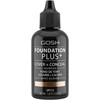 Gosh Foundation Plus+ Cover & Conceal Liquid Foundation 010 Tan SPF15, 30 ml