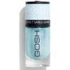 Gosh Glittery Matt Finish Nagų lakas 06 Frosted Soft Mėlyna, 8 ml