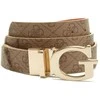 Guess, Alisa, Textile Belt, Brown, For Women