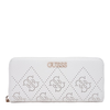 Guess, Amara, Textile Wallet, Logo Detail, SWSG6995460, Baltas, For Women