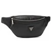 Guess, Certosa, Synthetic Leather, Textile Fanny Pack, hmcrts p1330, Juodas, 28 x 14 x 8 cm, For Men