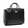 Guess, Guess, Leather, Leather Briefcase, Nešiojamas kompiuteris Compartiment, Juodas, 40 x 30 x 9 cm, For Men